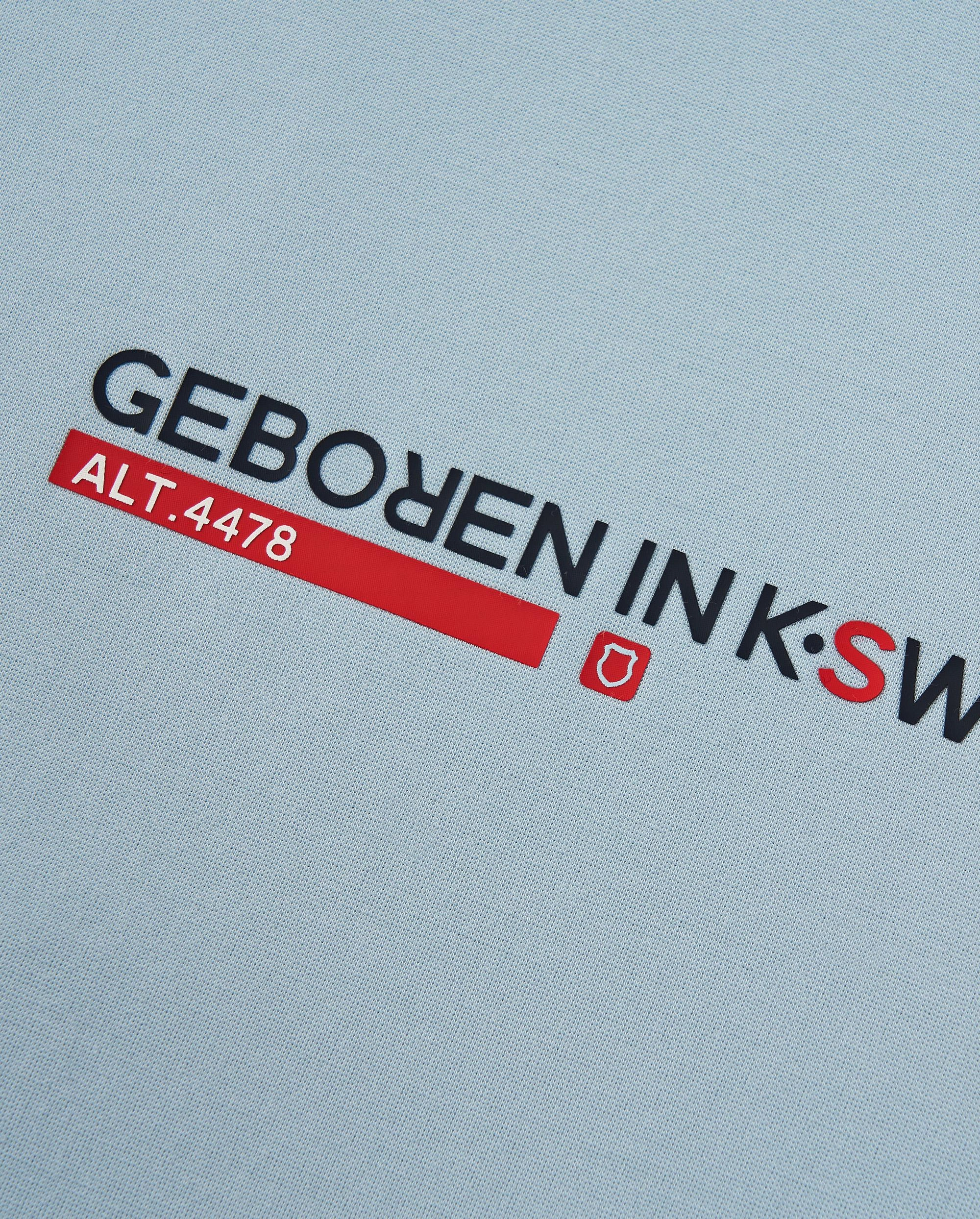 1010791-437 | MEN'S K-SWISS LOGO LOOSE FIT LONG SLEEVES T-SHIRT | BLUE/WHT