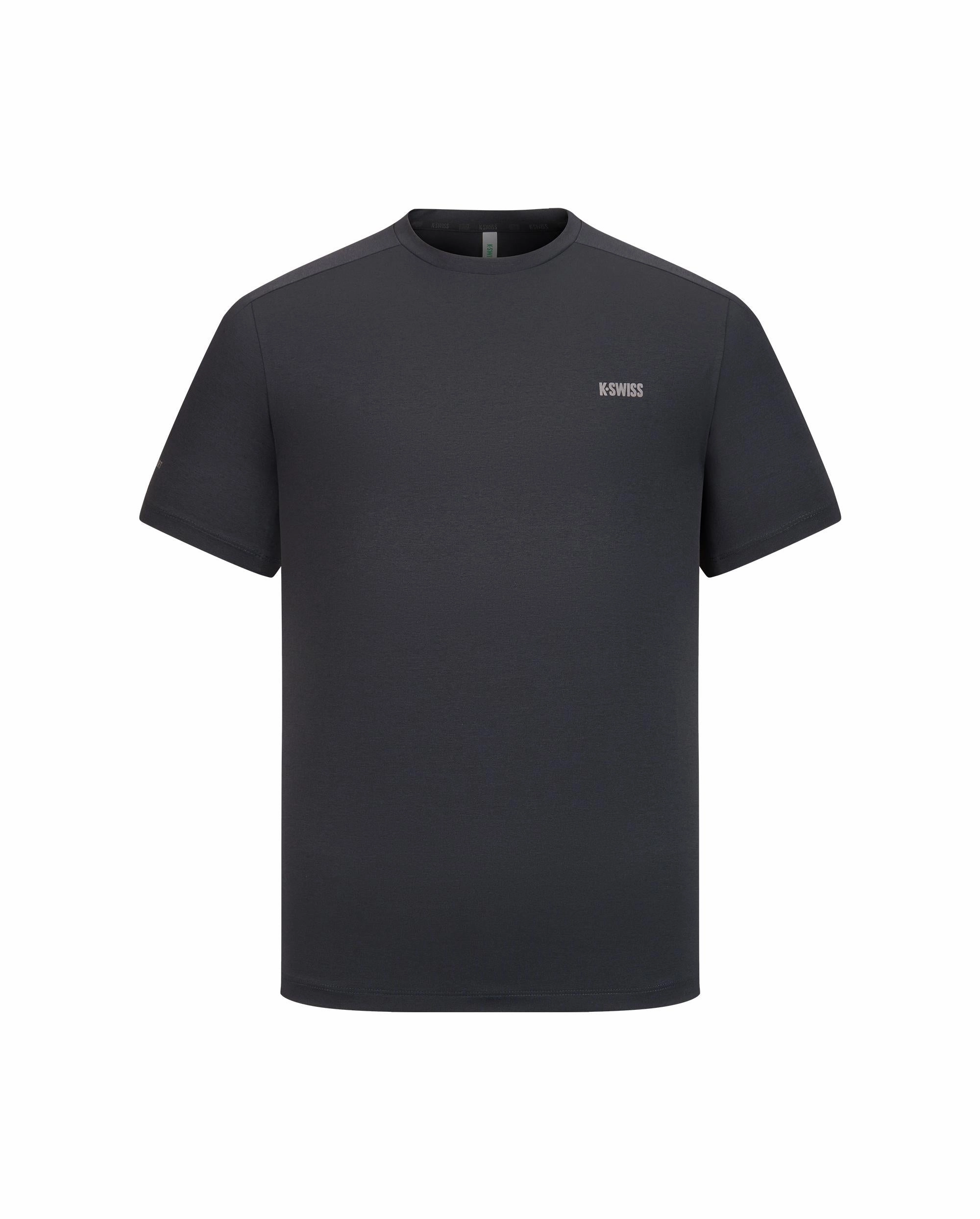 1011568-008 | T-SHIRT 'CRAFT THE COURT' QUICK-DRY UPF50  | BLACK