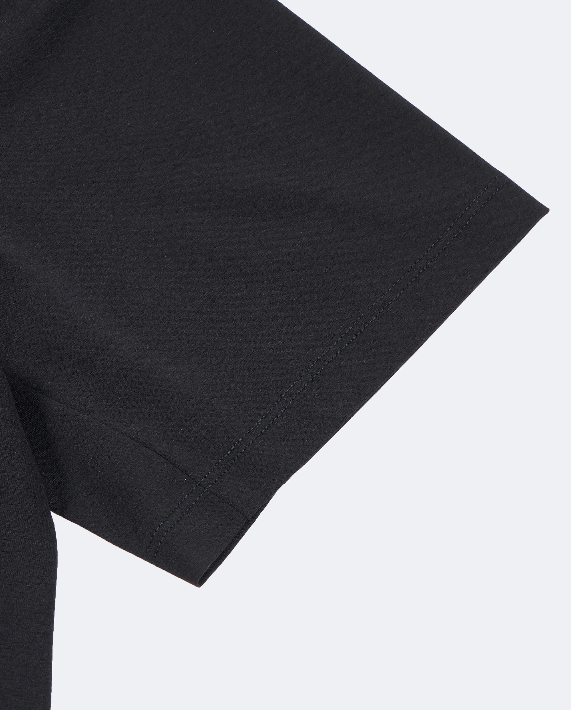 1011568-008 | T-SHIRT 'CRAFT THE COURT' QUICK-DRY UPF50  | BLACK
