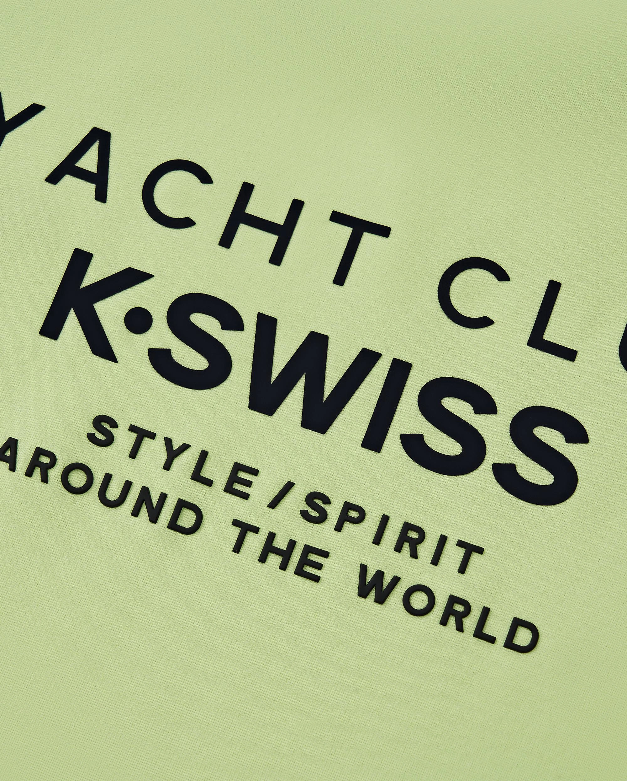 1910768-334 | WOMEN'S K-SWISS LOGO LOOSE FIT T-SHIRT | GREEN/MULTI