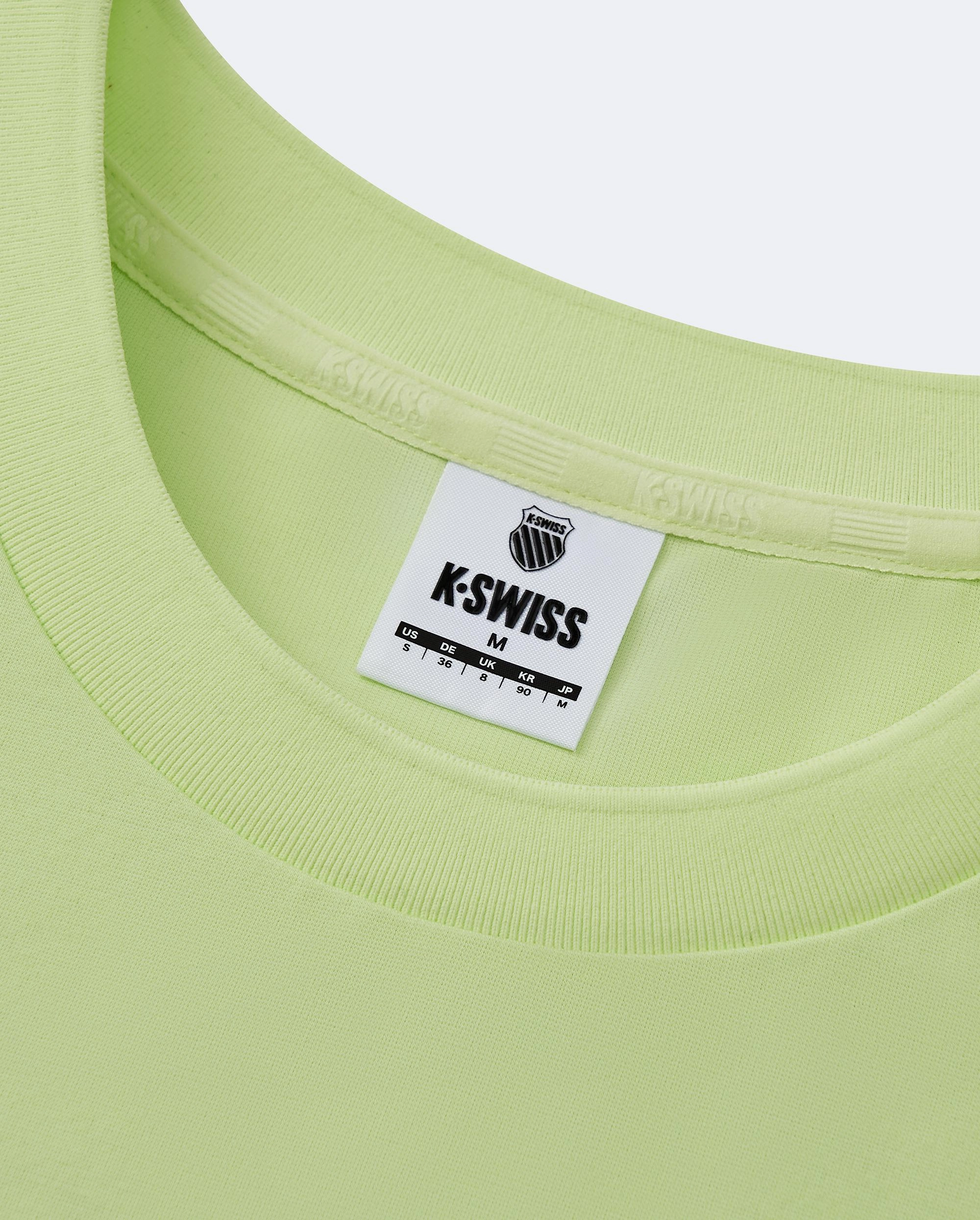 1910768-334 | WOMEN'S K-SWISS LOGO LOOSE FIT T-SHIRT | GREEN/MULTI
