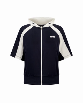 1910770-495 | WOMEN'S LOGO BLOCKCORE LOOSE FIT HOODED JACKET | BLUE/MISC
