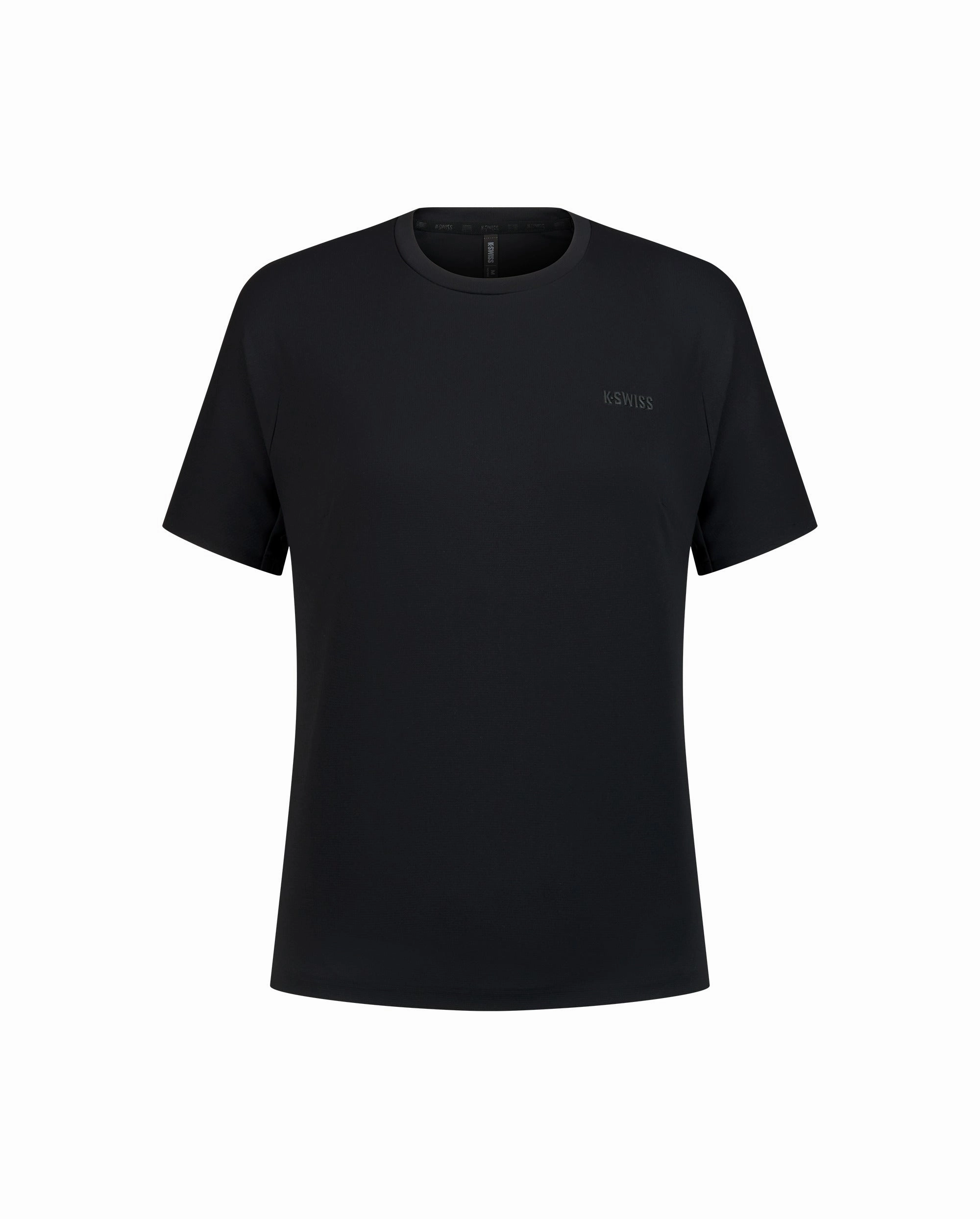 1911562-008 | WOMEN'S K-SWISS LOGO T-SHIRT | BLACK
