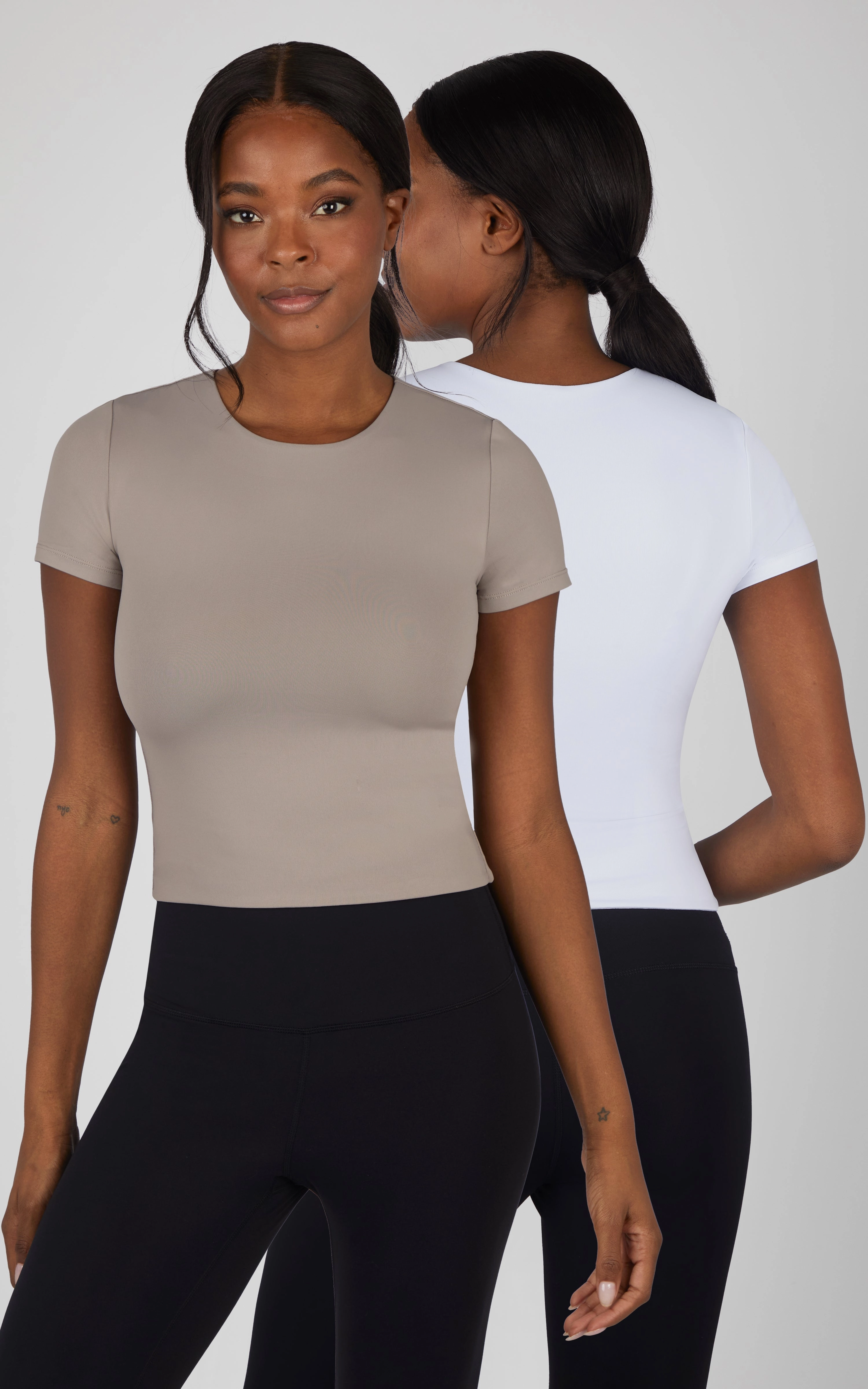 2 PK Crew Neck Tee