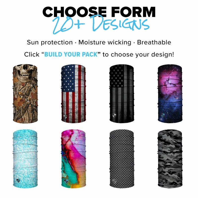 5 FREE NECK GAITERS