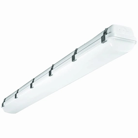 8FT LED Vapor Tight Fixture, 12,870 Lumen Max, Wattage and CCT Selectable, Motion Sensor, 120-277V