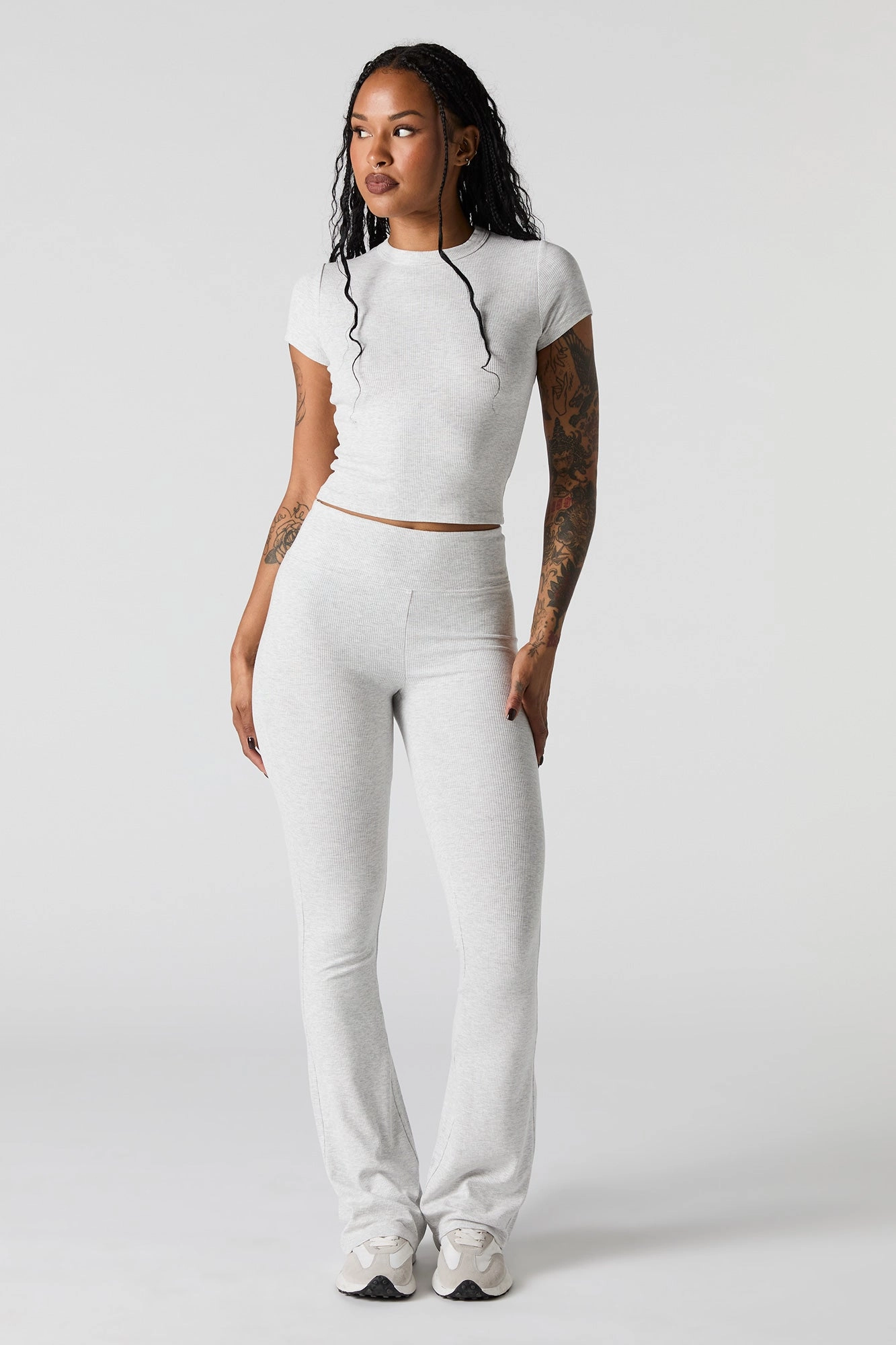Active Soft Ribbed T-Shirt