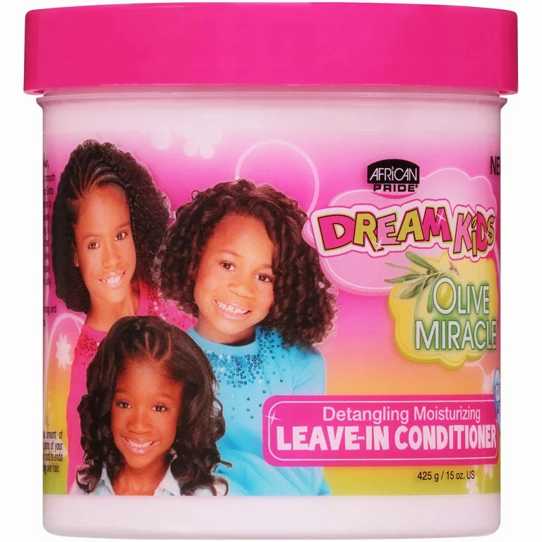 African Pride Dream Kids Olive Miracle Detangling Moisture Leave-in Conditioner- 15 oz