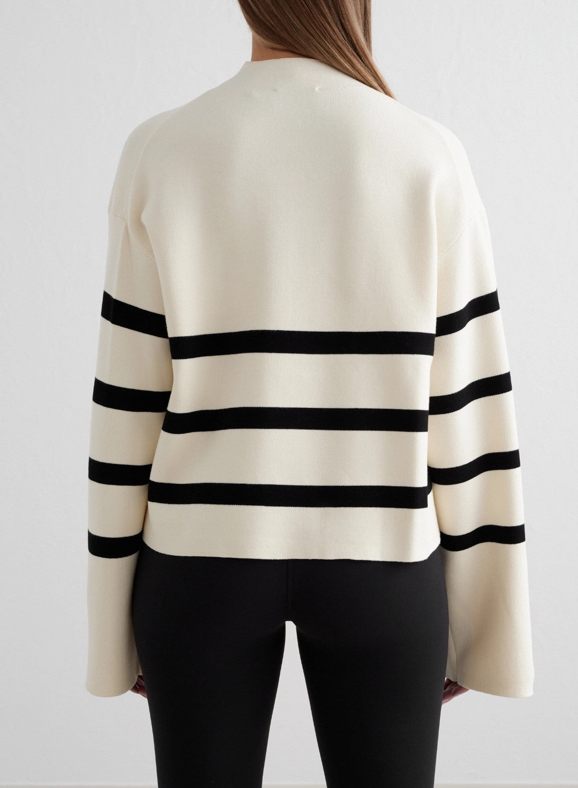 Almond White Perfect Knit Long Sleeve