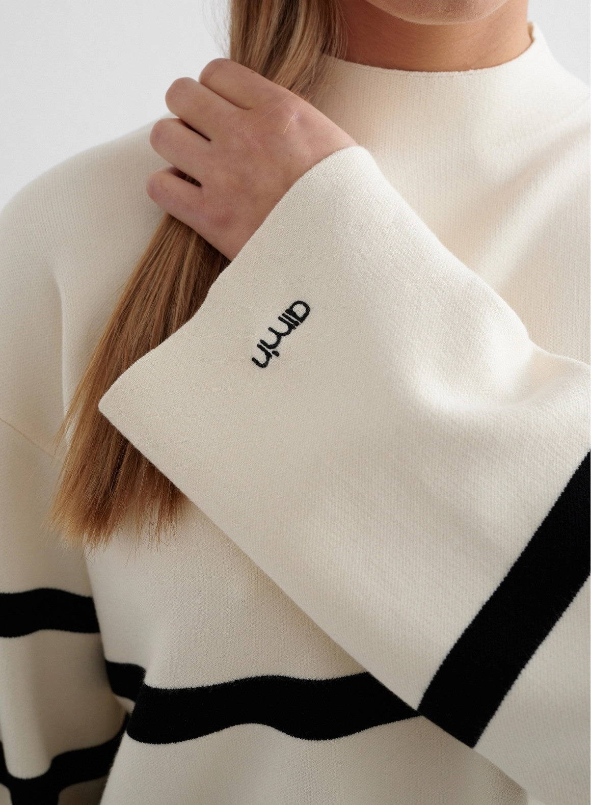 Almond White Perfect Knit Long Sleeve