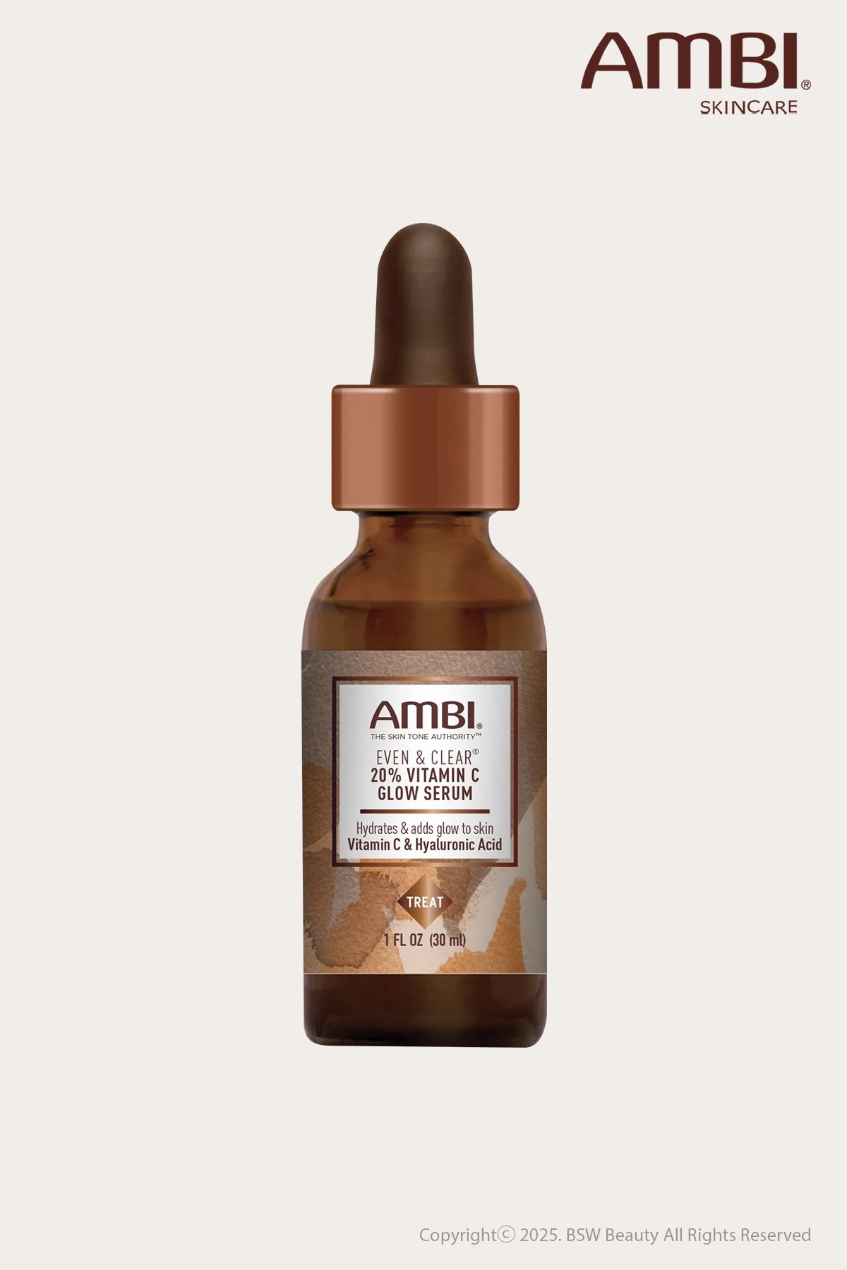 AMBI EVEN & CLEAR 20% VITAMIN C GLOW SERUM  1oz