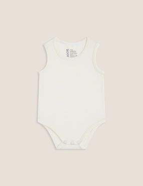 Baby Bodysuit - Natural White