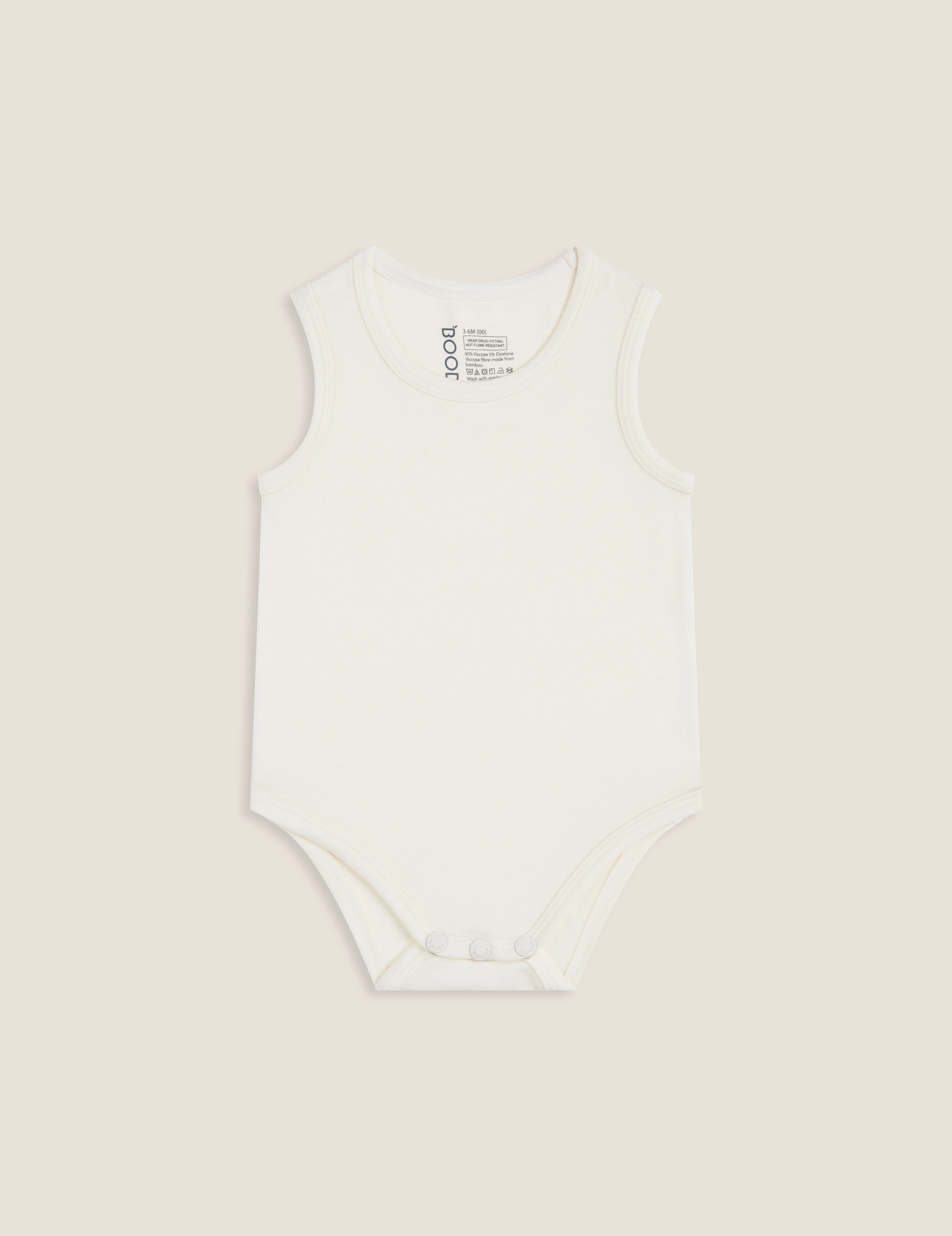 Baby Bodysuit - Natural White
