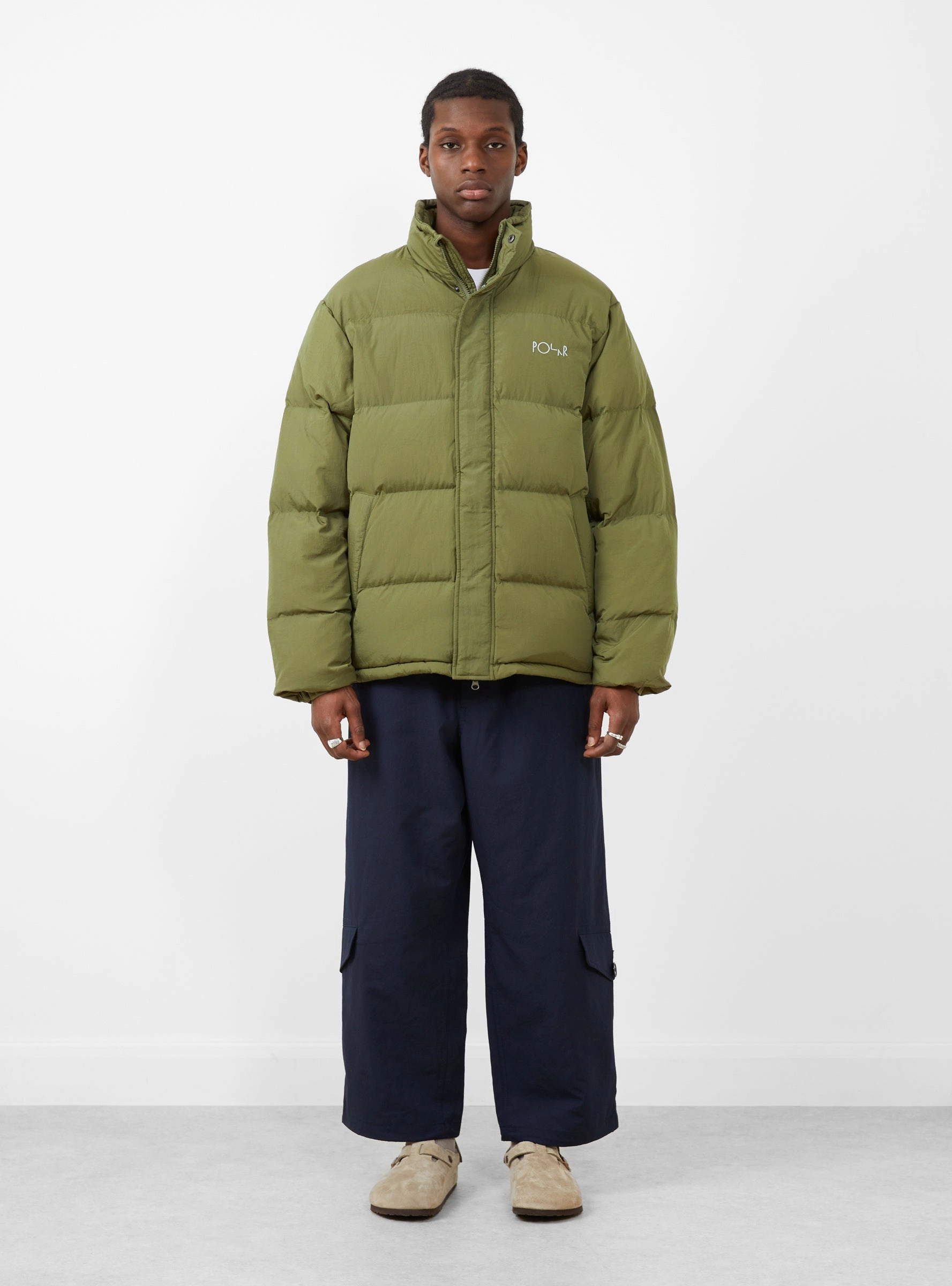 Basic Puffer Army Green