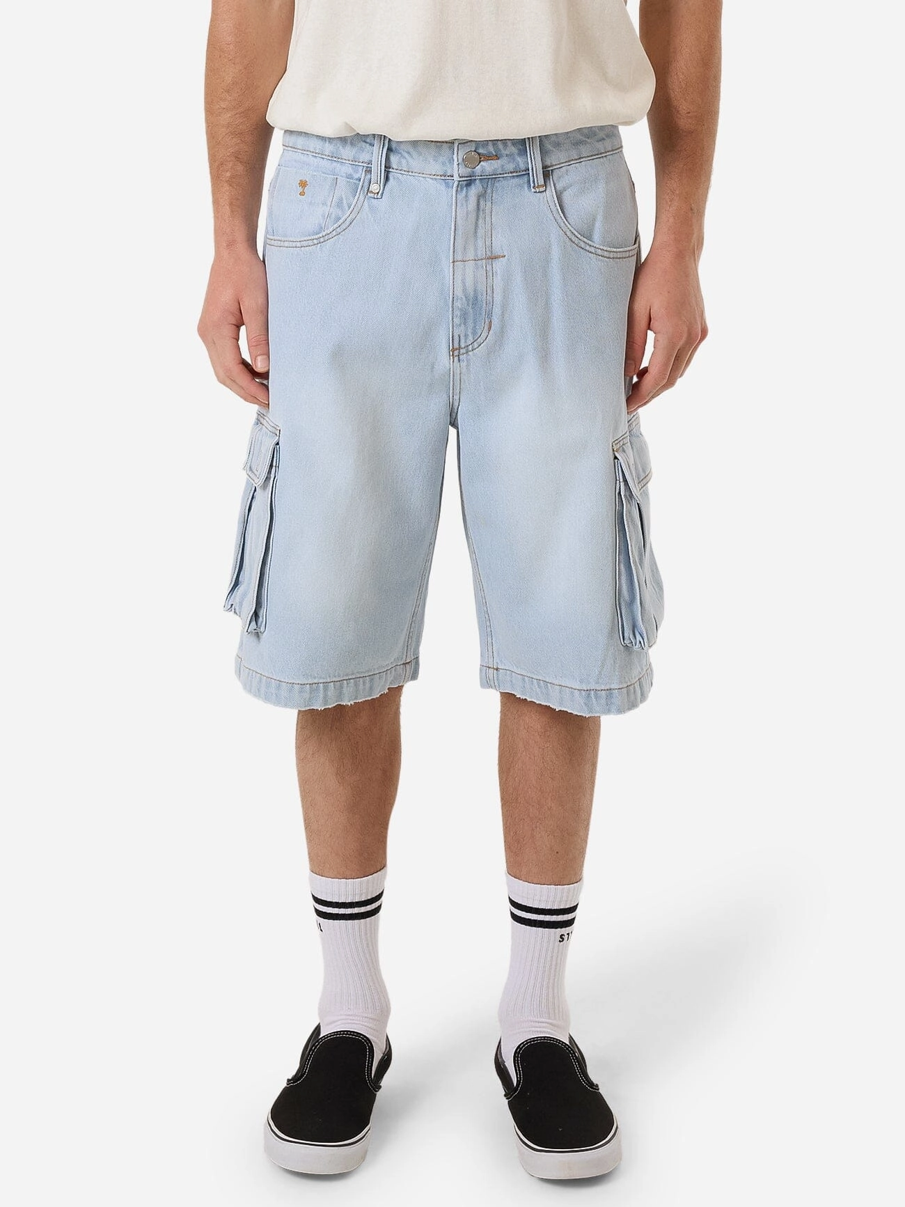 Big Slacker Denim Cargo Short - Epoch Blue