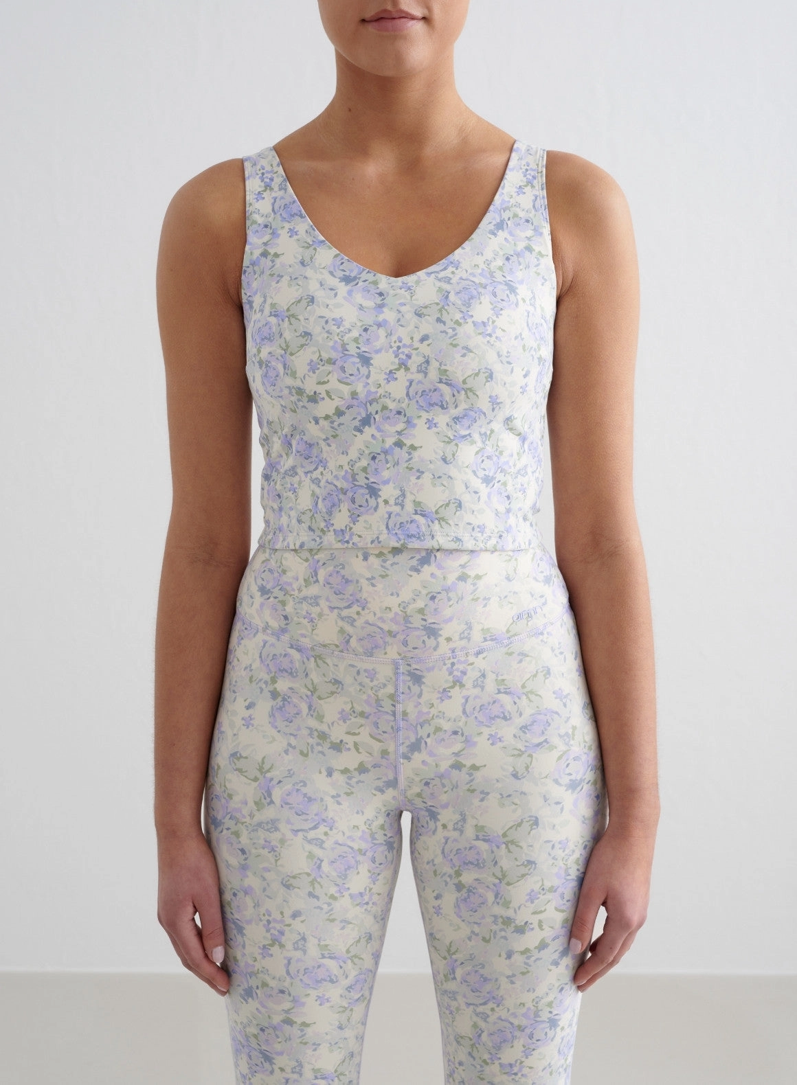 Blossom Rose Sense Flare Tights & Bralette Set
