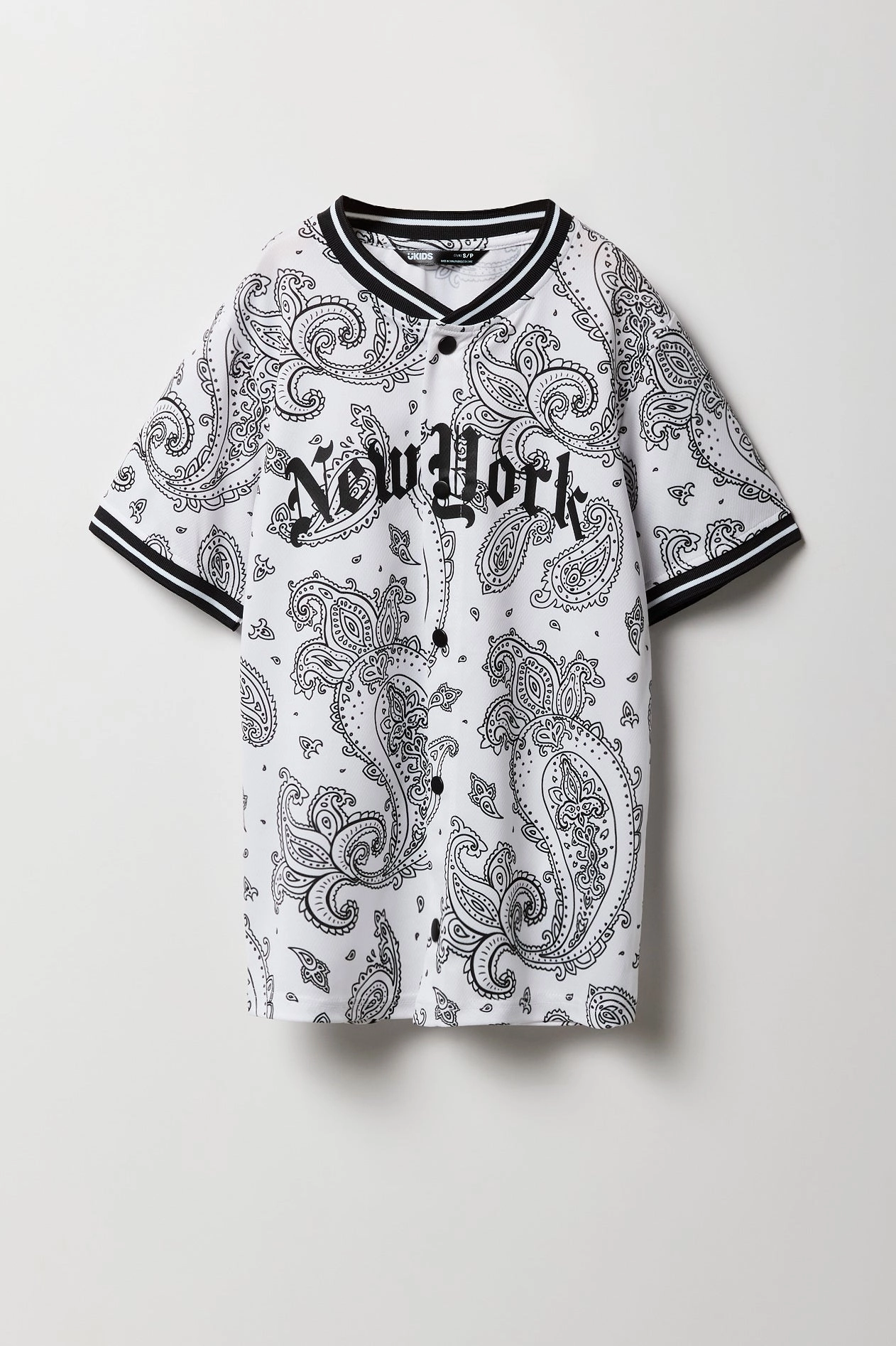 Boys Printed Mesh Jersey