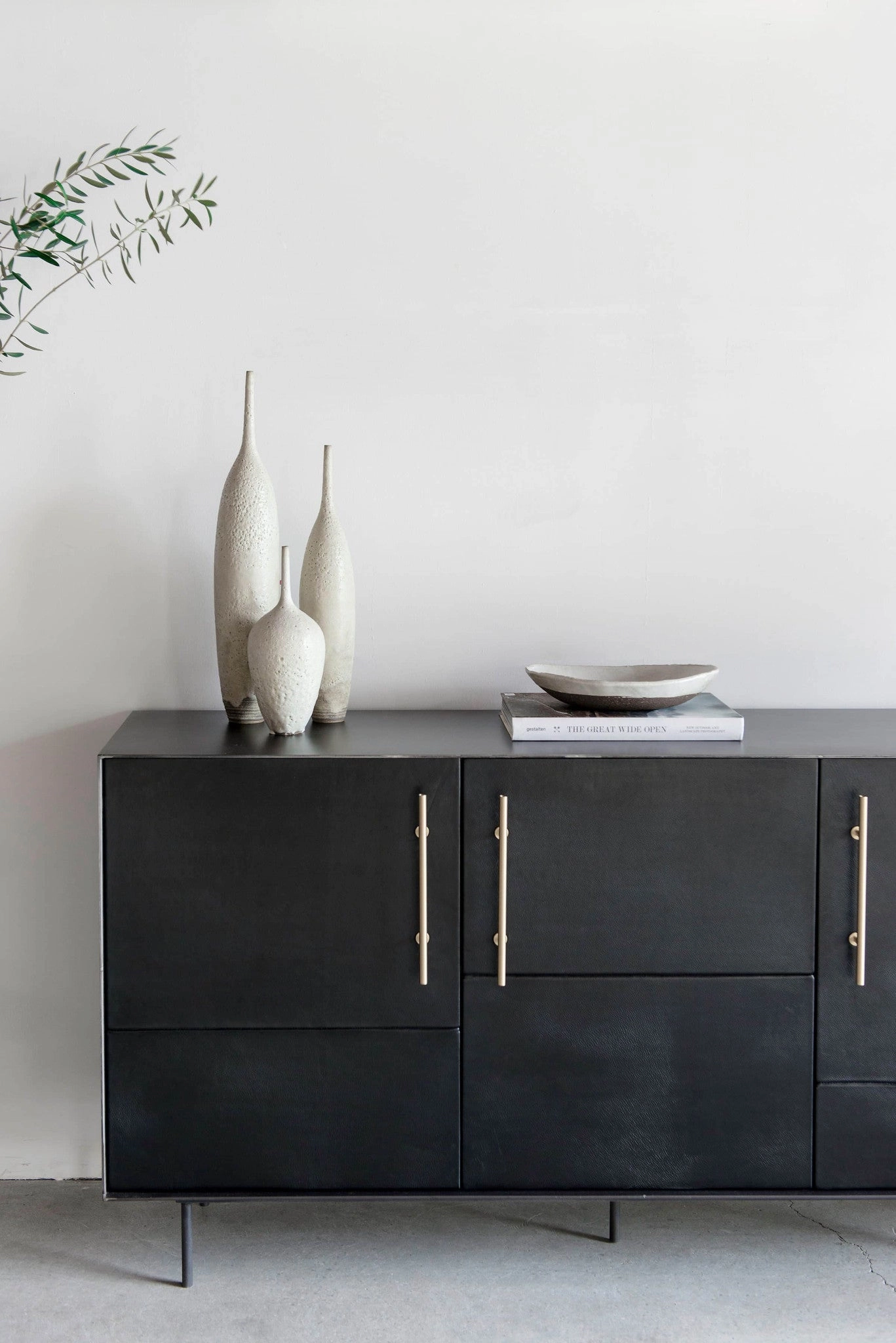 Bronson Credenza (BLK) | STOCK