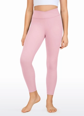 Butterluxe Girls Active Leggings - V Cross Waist