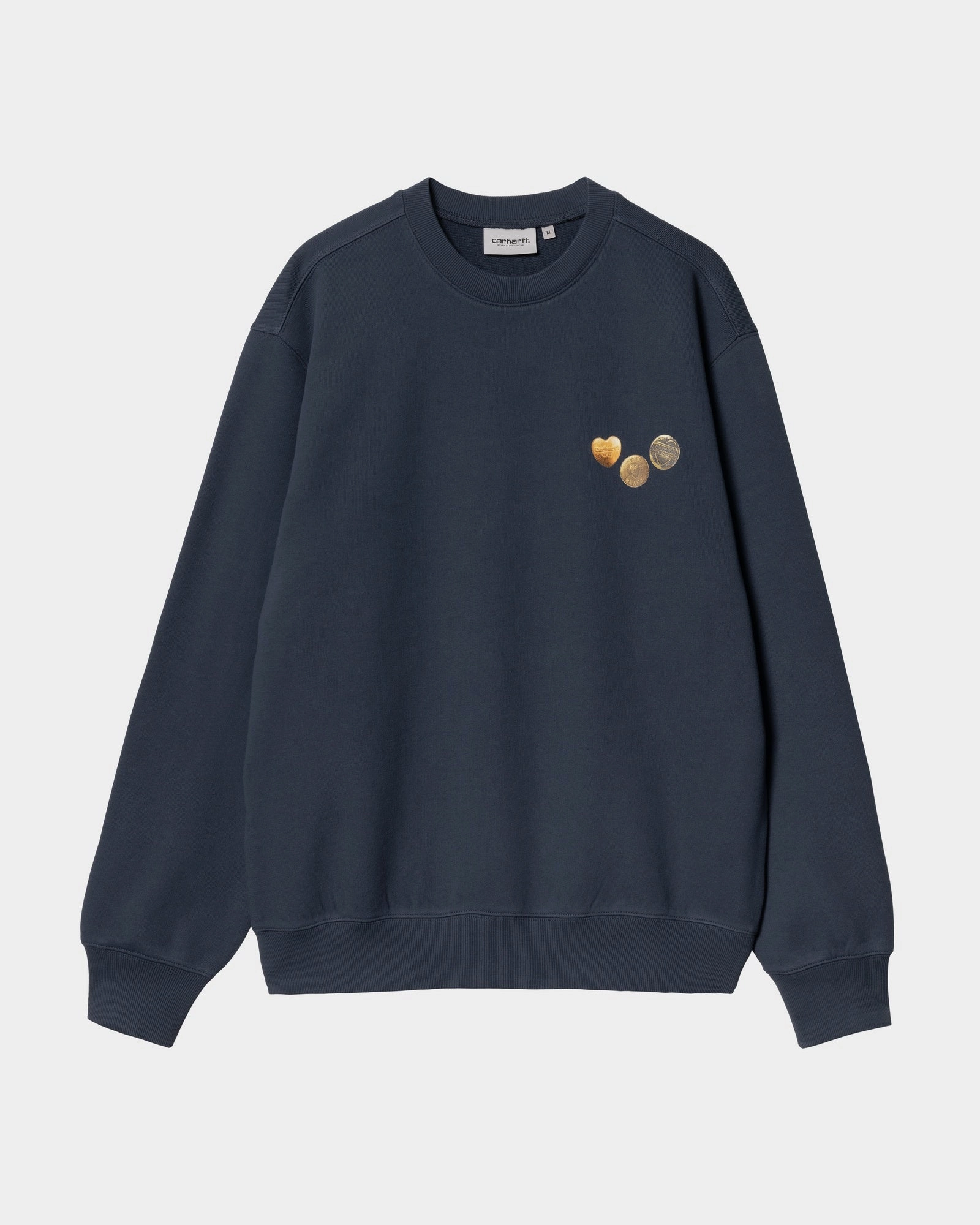 Button Sweatshirt | Blue