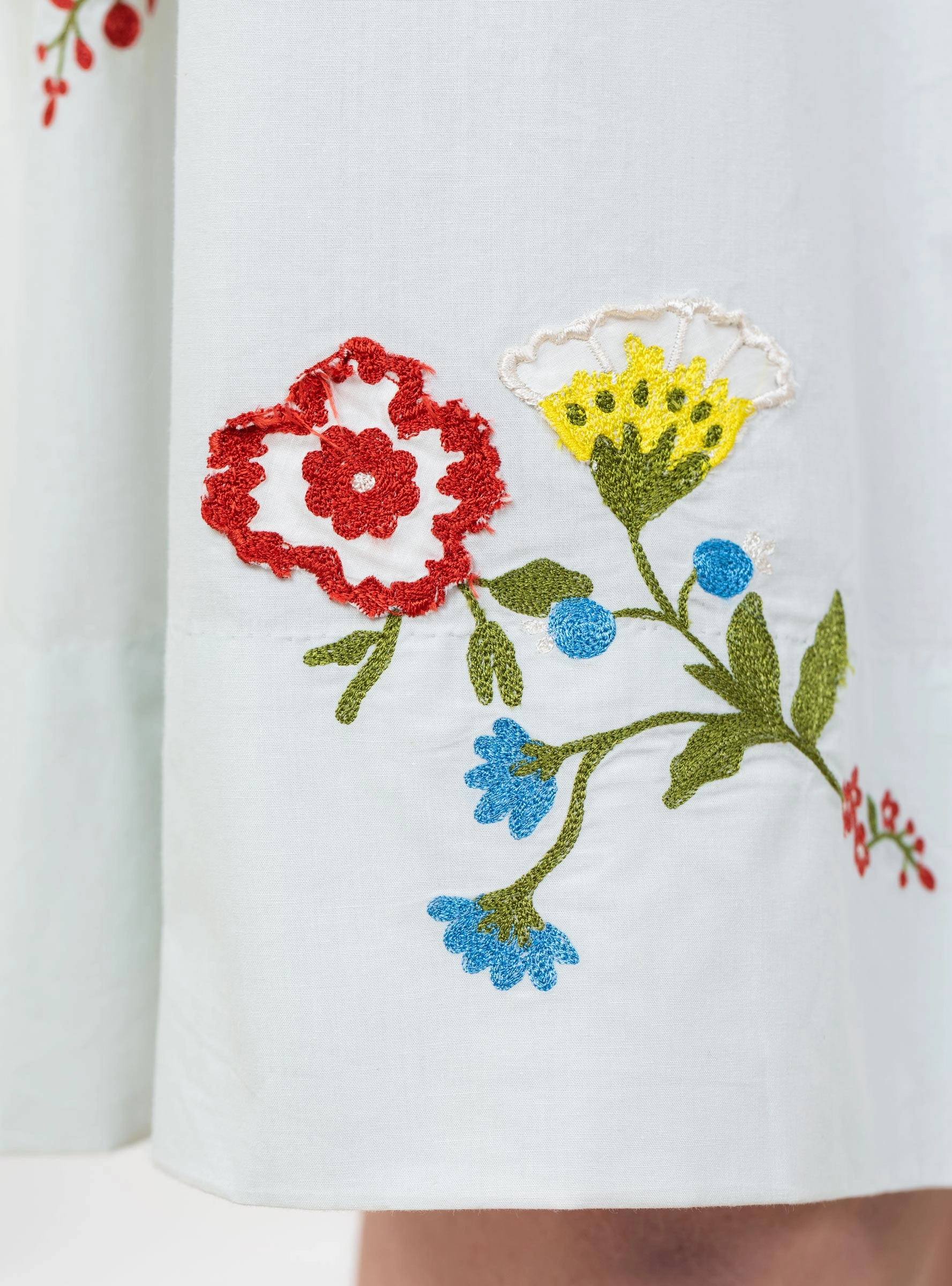 Calamus Dress Gooseberry Garden Ciel Blue