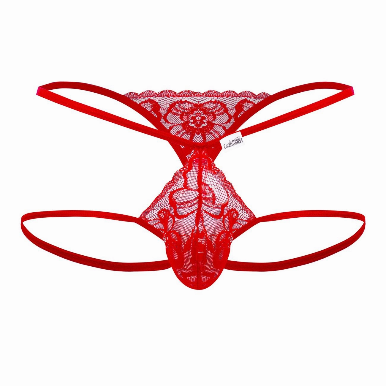 CandyMan 99668 Jock Thongs Color Red