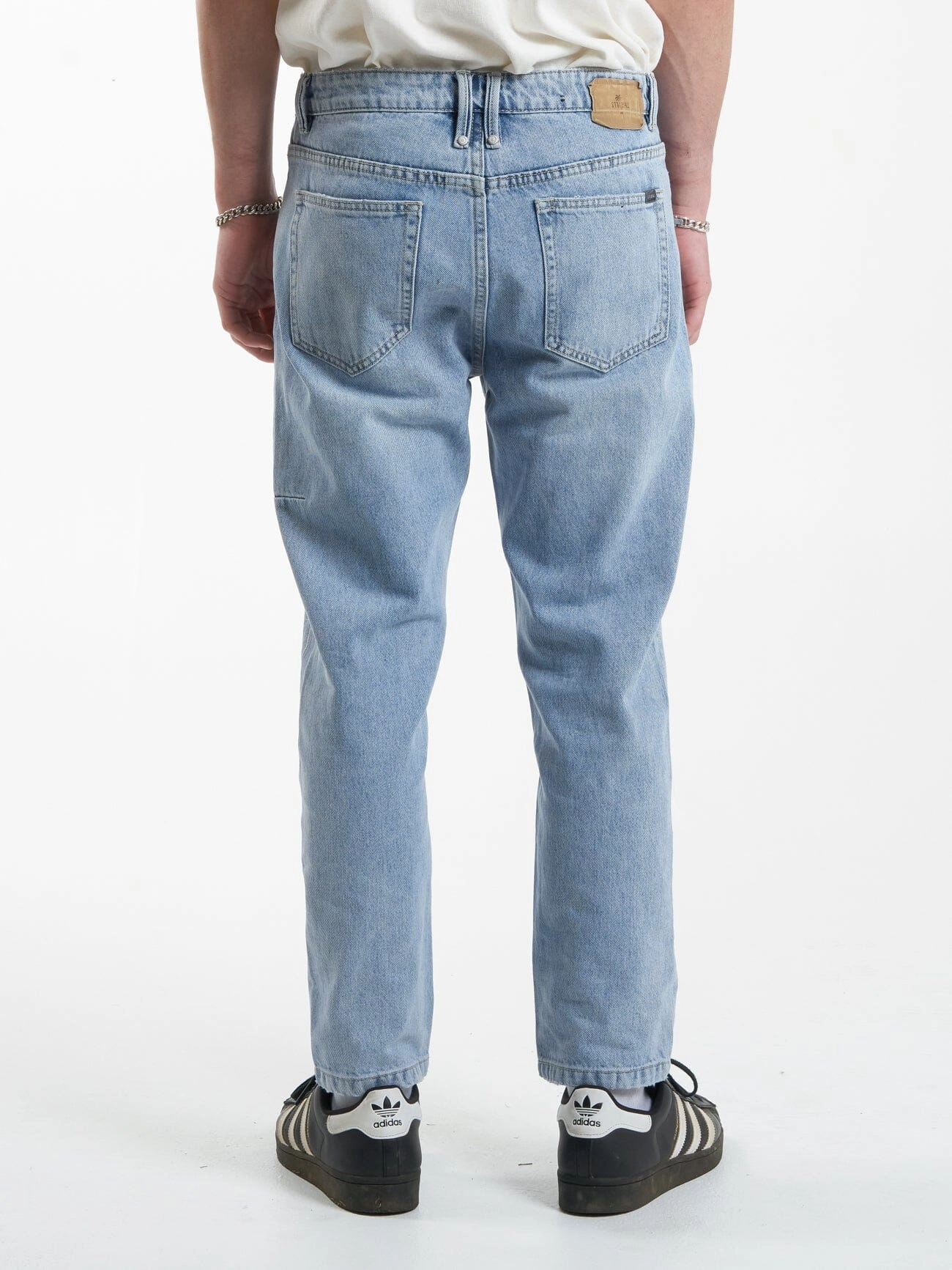 Chopped Straight Cropped Denim Jean - Endless Blue