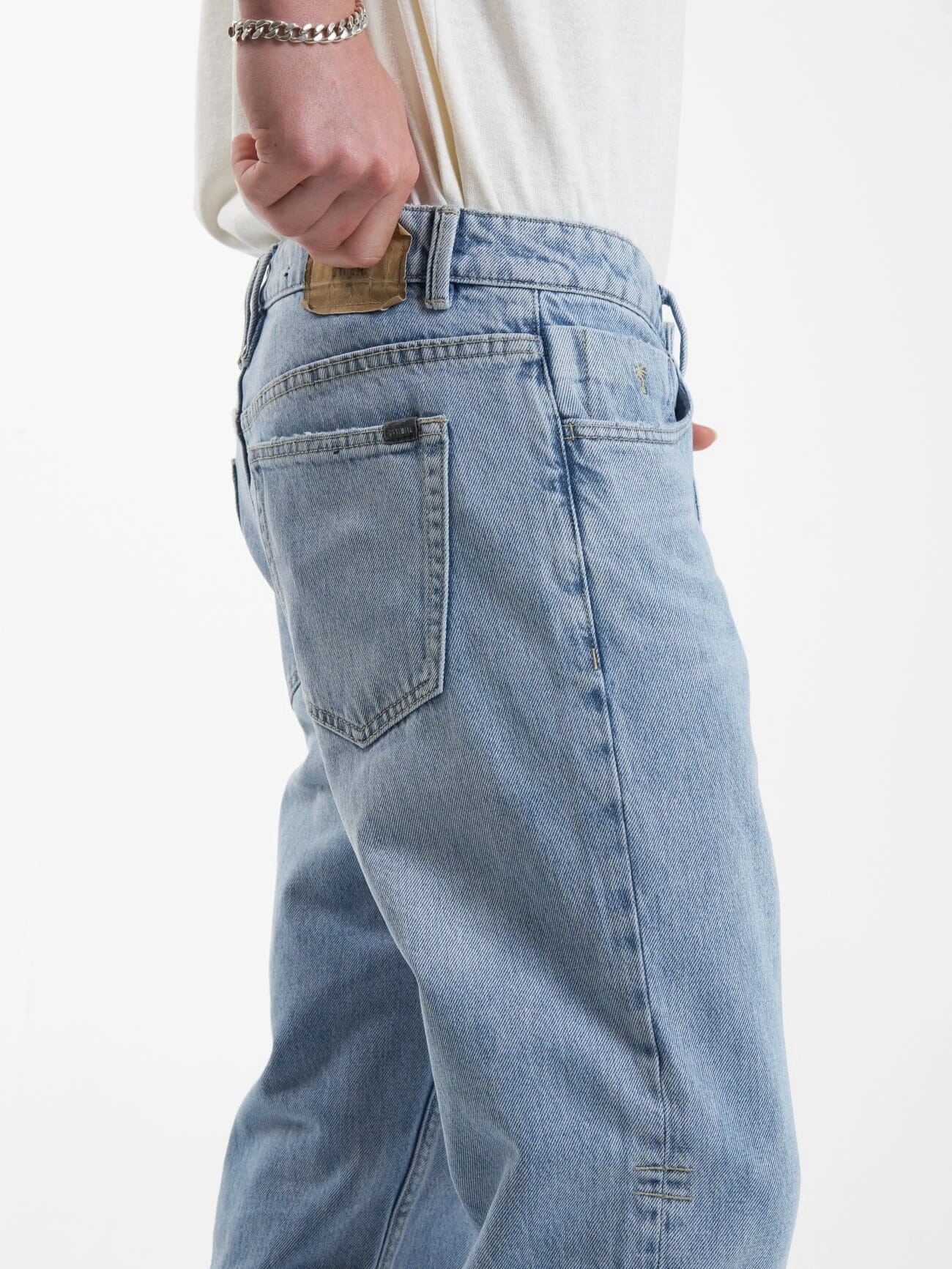 Chopped Straight Cropped Denim Jean - Endless Blue