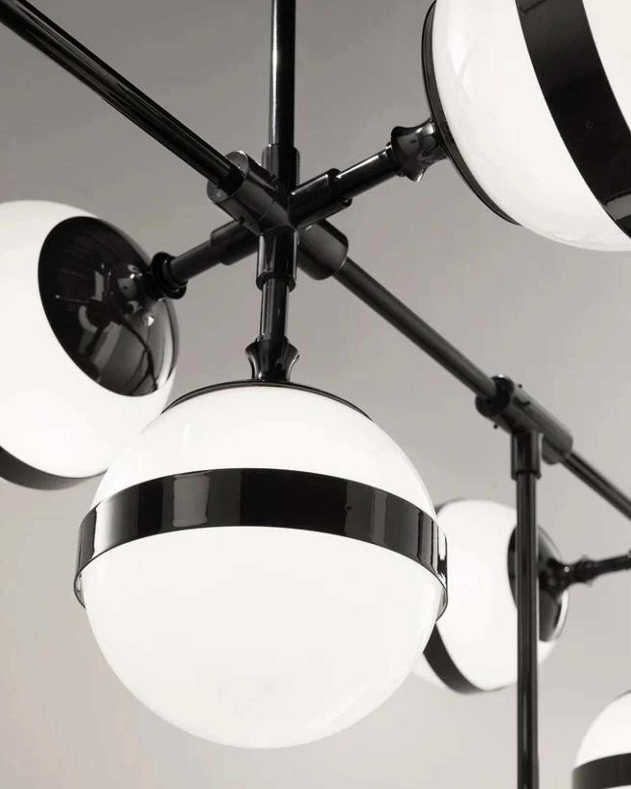 Contemporary Handblown Glass Pendant Light