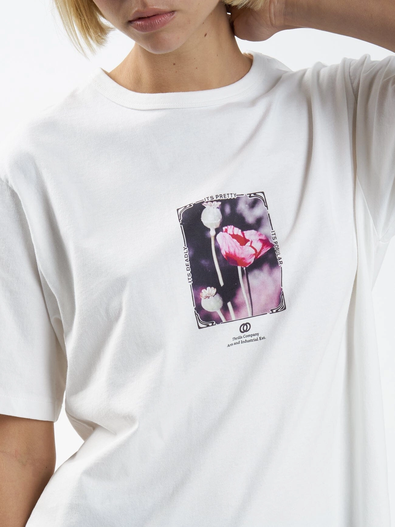 Cortex Box Tee - Dirty White