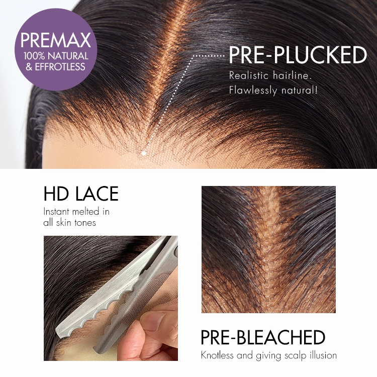 Crazy Wednesday | Luvme All-Day Comfort™ Wig Silky Blunt Cut Bob Glueless 7x6 Closure HD Lace Wig Pre-Cut Lace