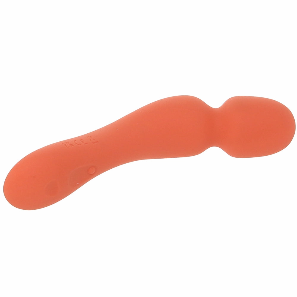Dame Min External Wand Vibe in Papaya