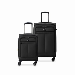 DELSEY Paris Sky Lite Softside Expandable Luggage with Spinner Wheels 2 piece set (19",24")