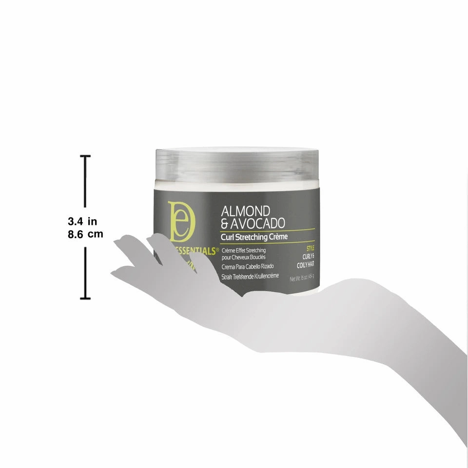 Design Essentials Natural Hair Almond & Avocado Curl Stretching Crème - 16 oz