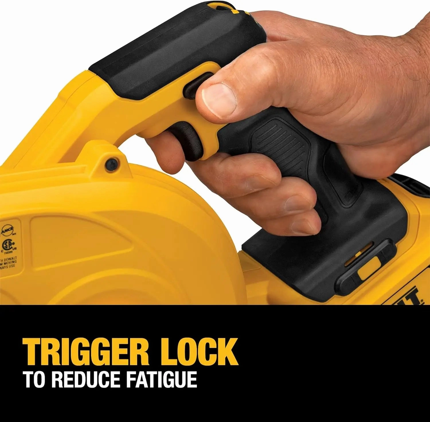 DEWALT DCE100B-20V Max* Blower For Jobsite, Compact, Tool Only
