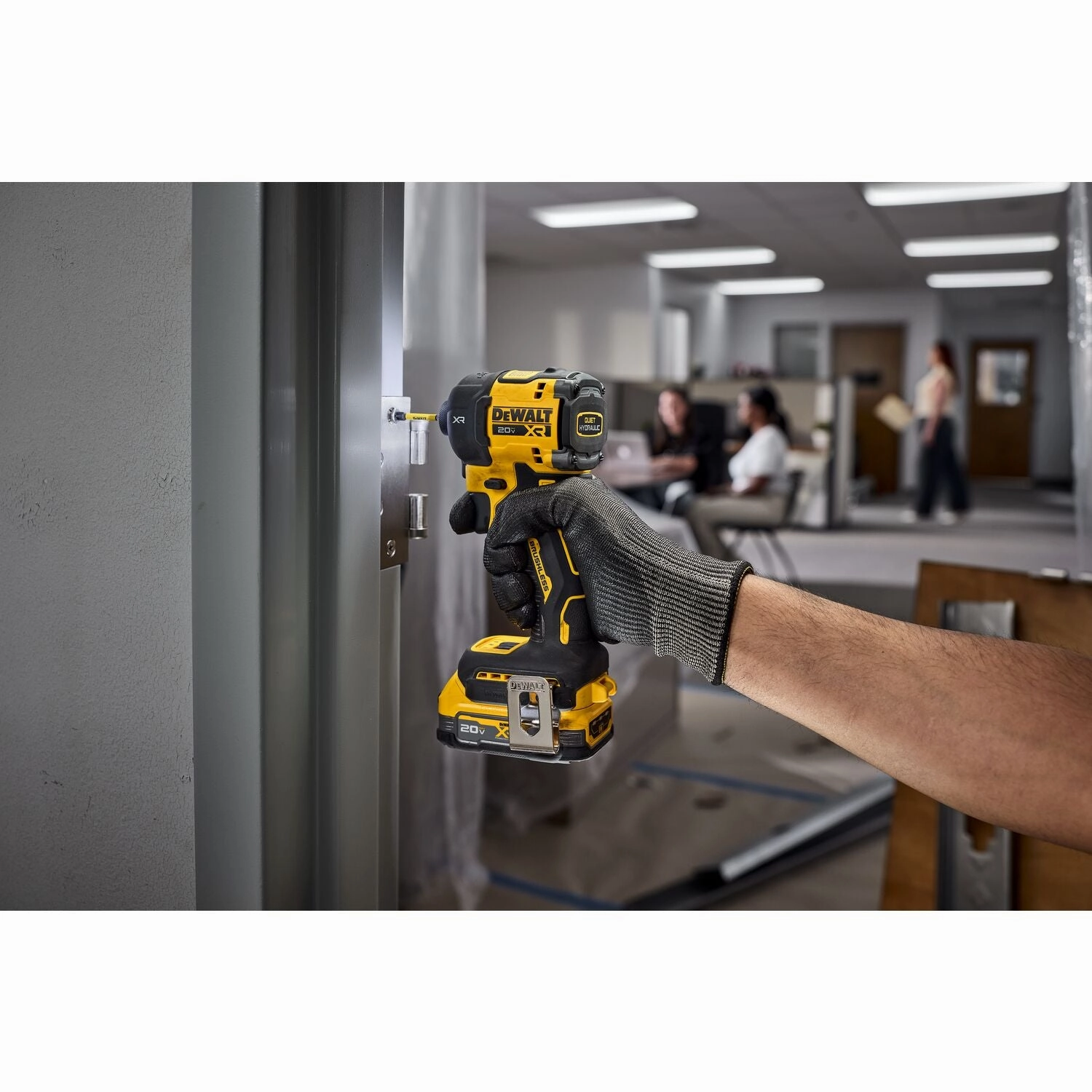 DEWALT DCF870B-20V MAX* XTREME Cordless Brushless 1/4 in Hydraulic Impact Driver Drill