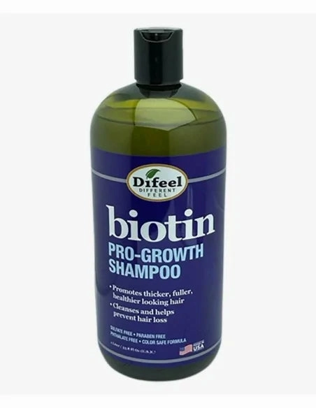 Difeel Pro-Growth Biotin Shampoo 12 oz