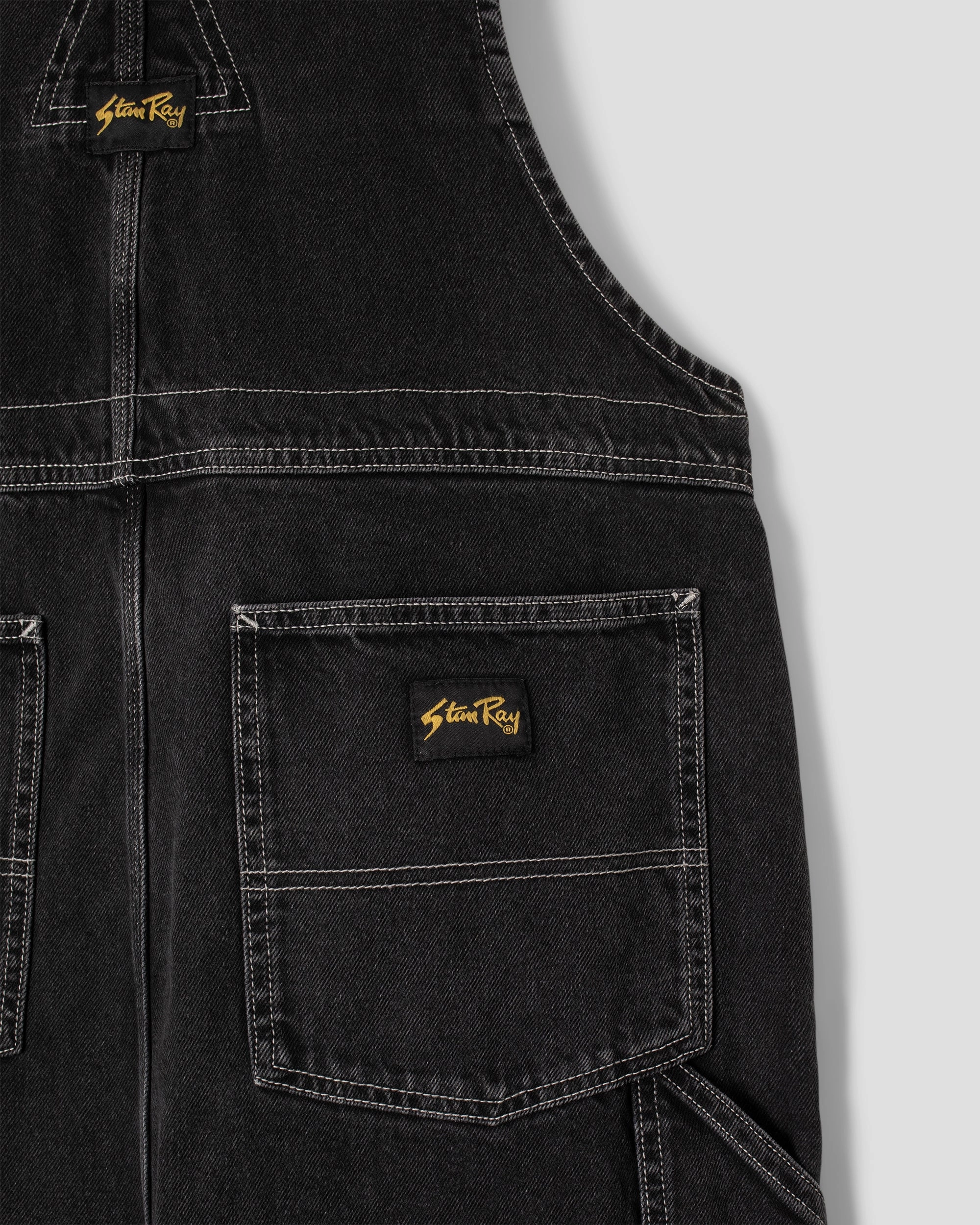 Earls Bib (Washed Black)