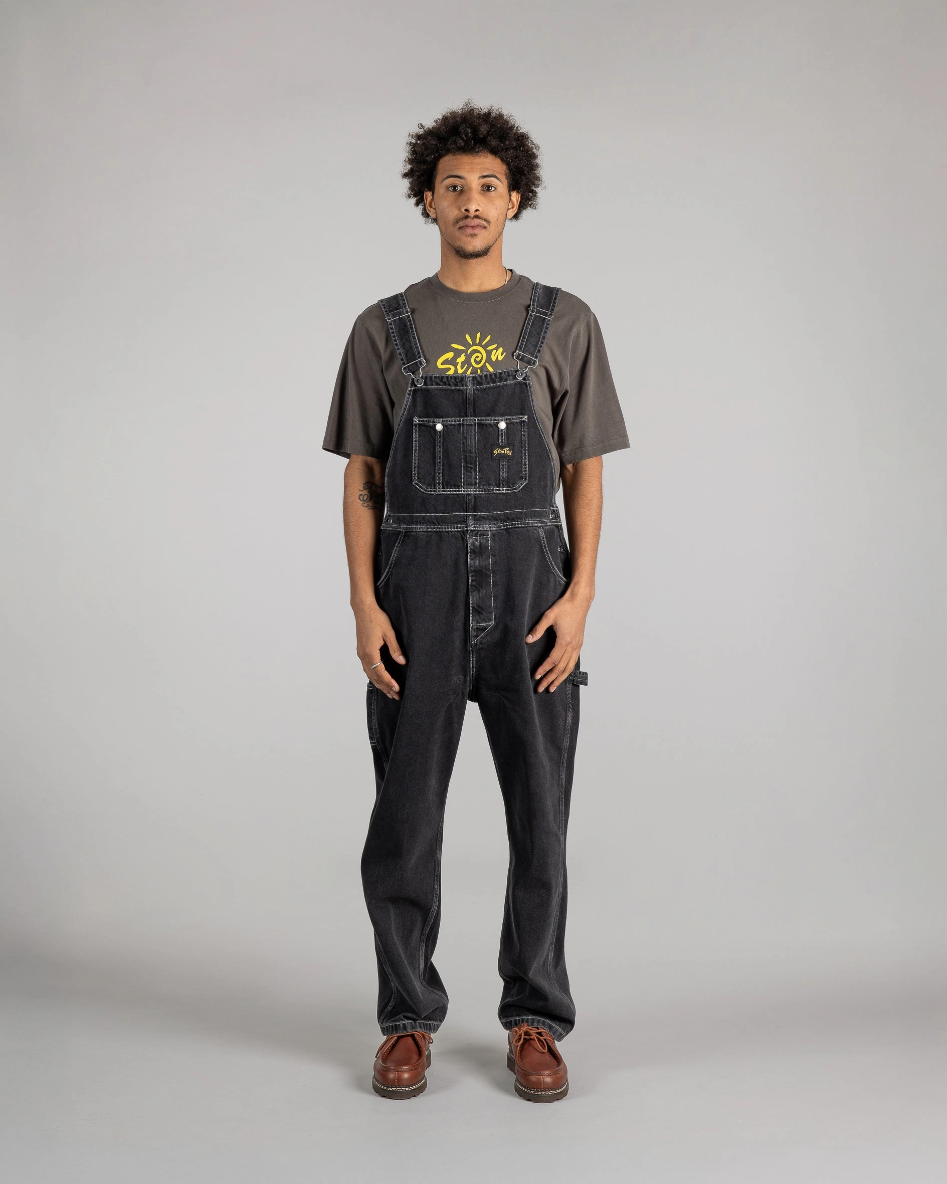 Earls Bib (Washed Black)