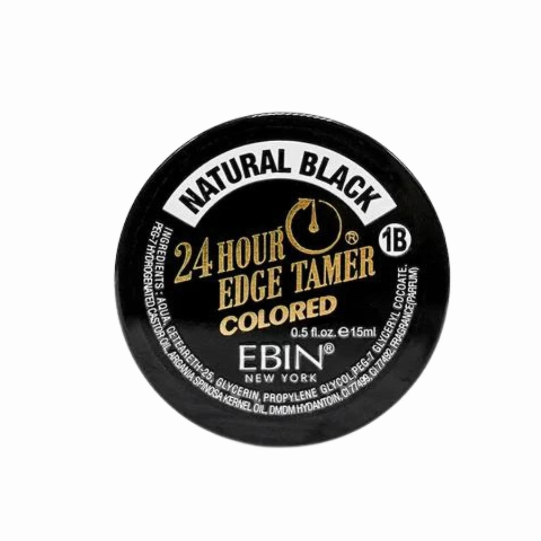 Ebin NY 24-Hour Colored Edge Tamer - .5 oz - Natural Black