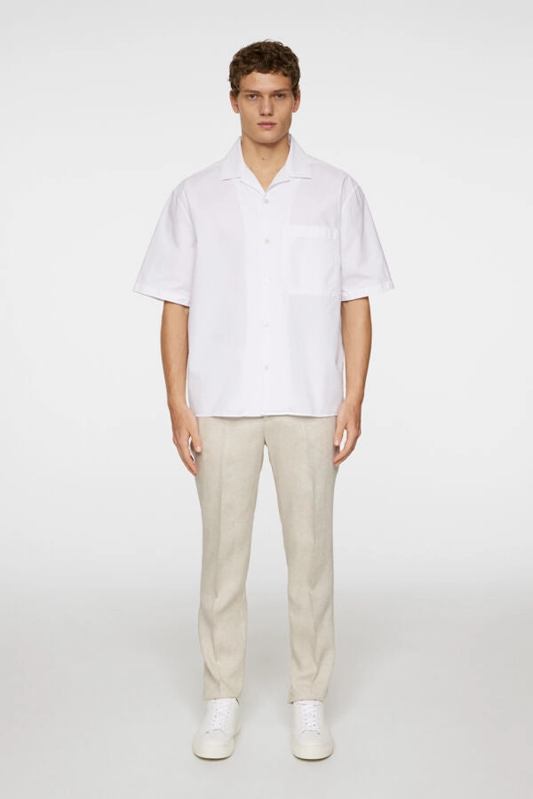 Ellis White Cotton Shirt