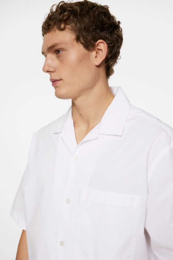 Ellis White Cotton Shirt