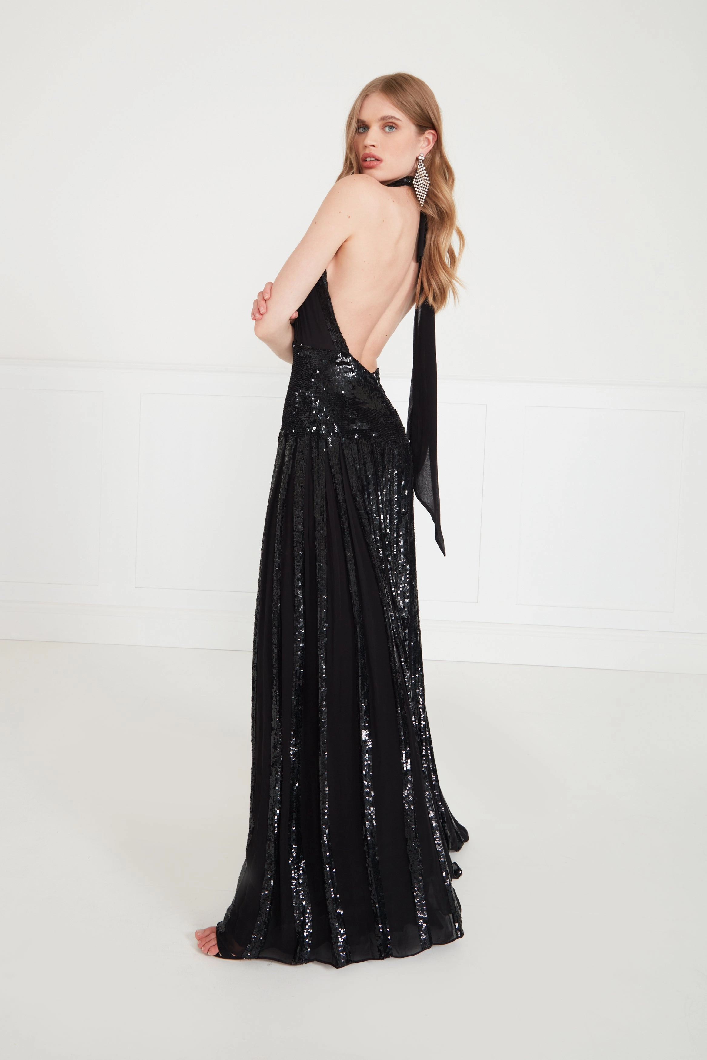 Filigree Dress - Black
