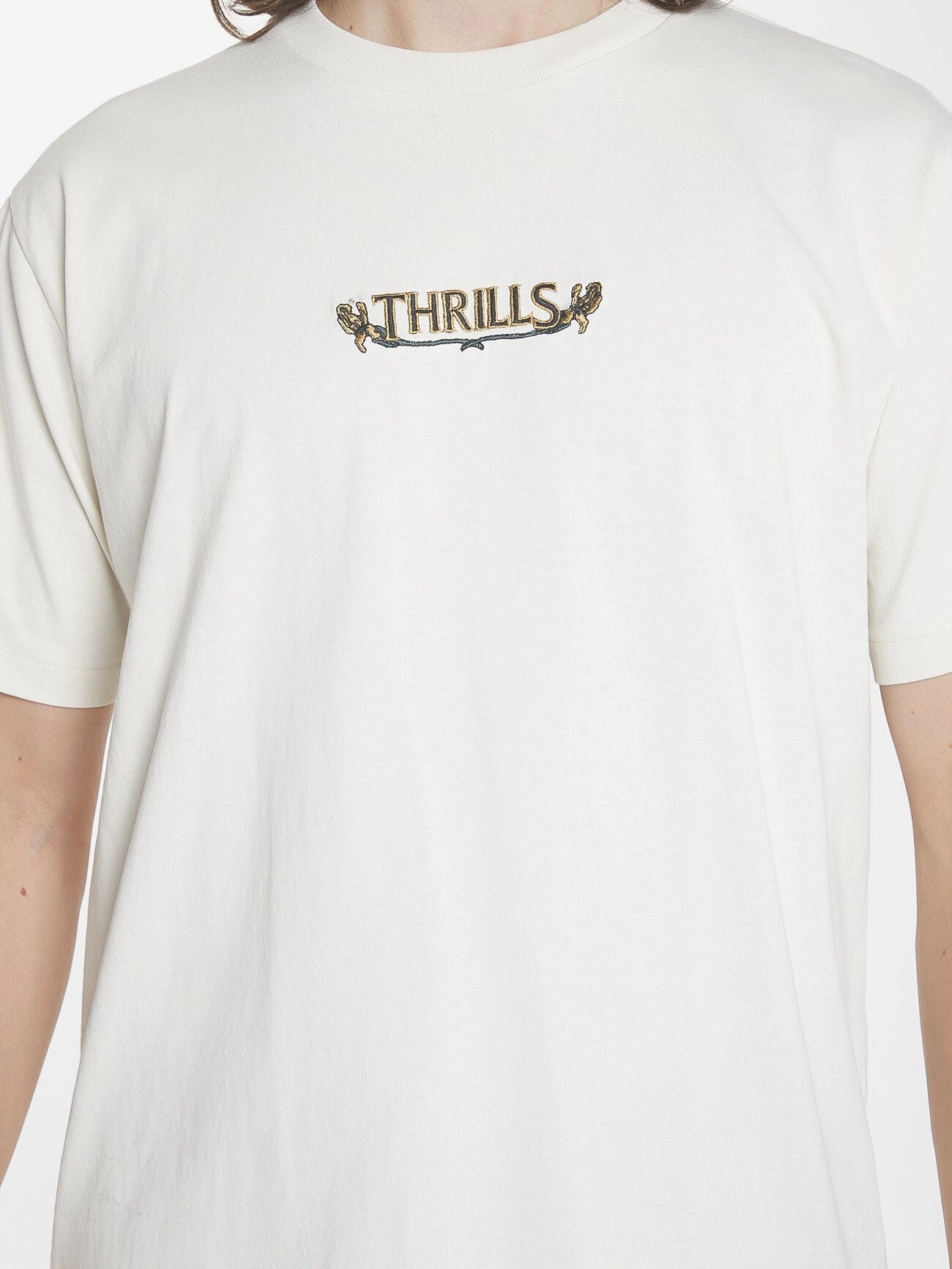 Flowershop Merch Fit Tee - Heritage White