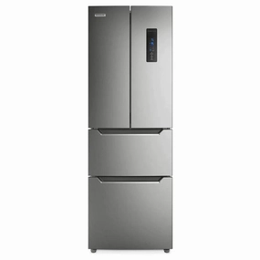 Frigidaire 11.6 Cu. Ft. 4 Doors Top-Freezer Refrigerator, Brushed Steel
