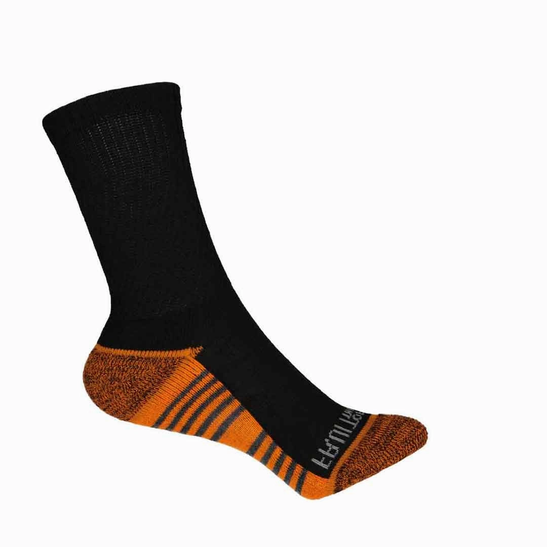 Fruit of The Loom - Kids' 10 Pack Crew Sock (FRB10295CX BKAST)