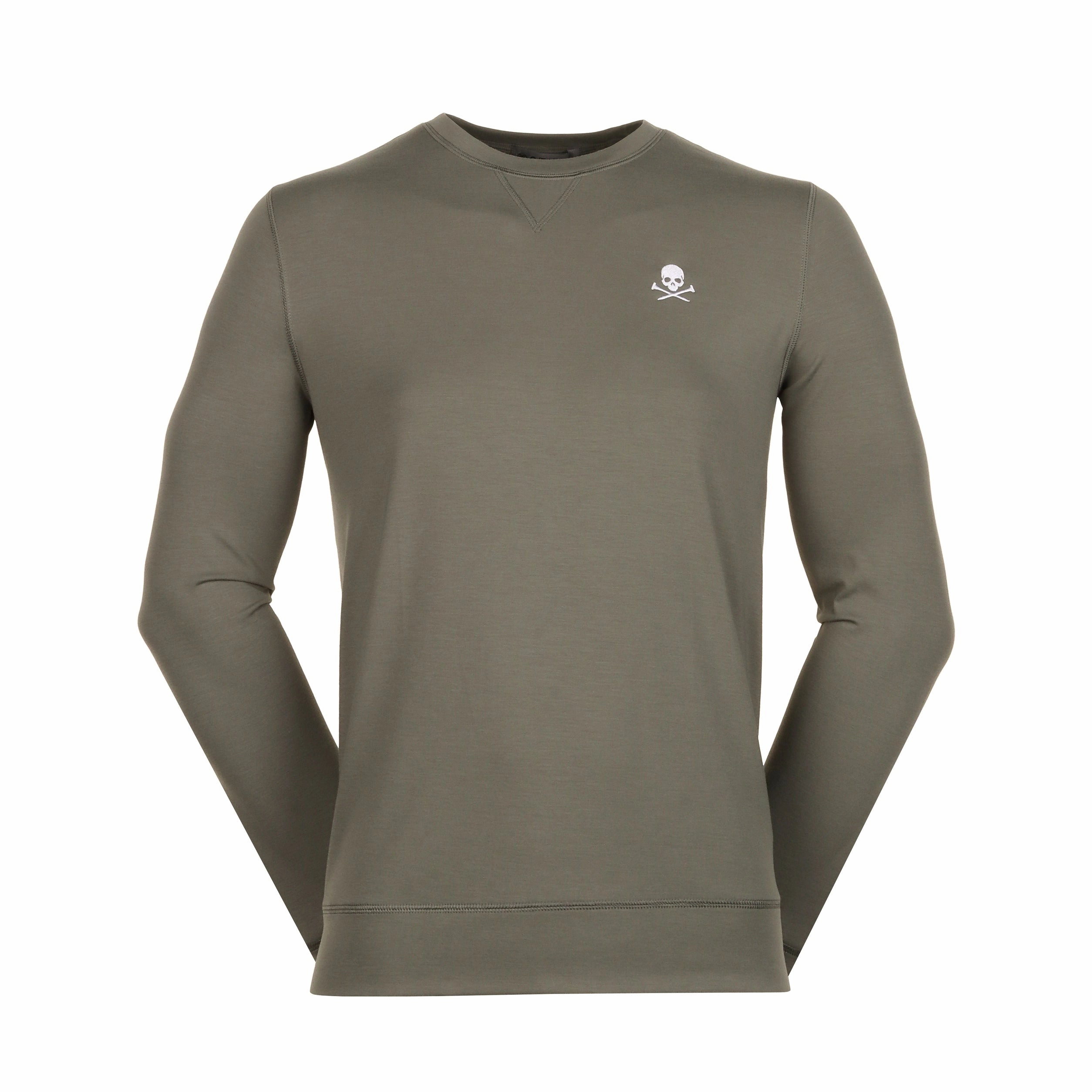 G/FORE Luxe Crew Neck Mid Layer