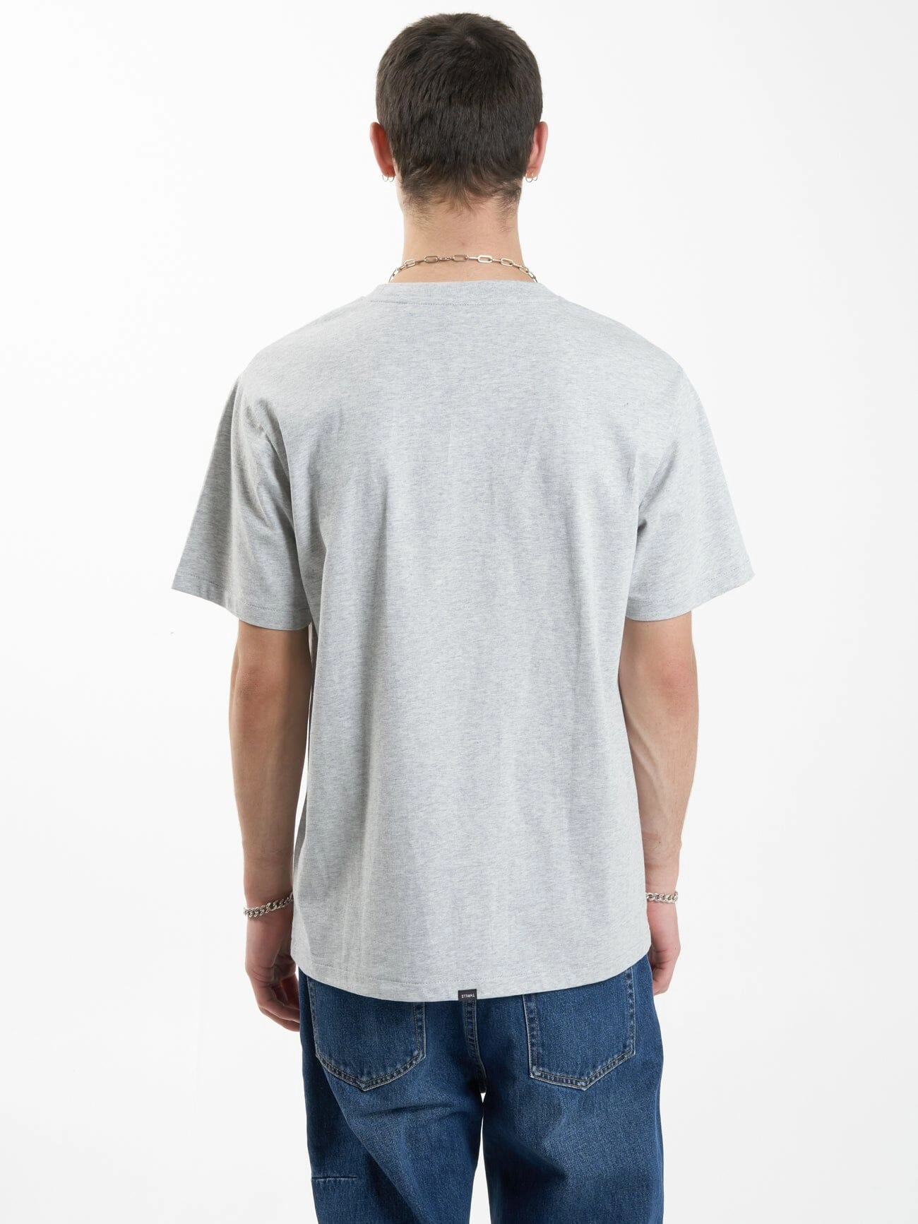 Global Double Nation Merch Fit Tee - Snow Marle
