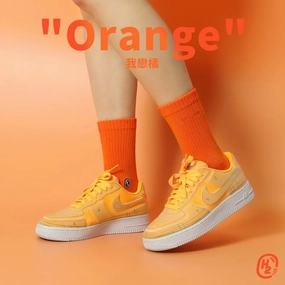 H2O  Orange  - Crew Socks [20SS01-OG]
