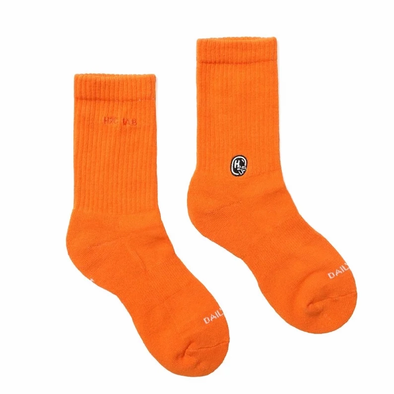 H2O  Orange  - Crew Socks [20SS01-OG]